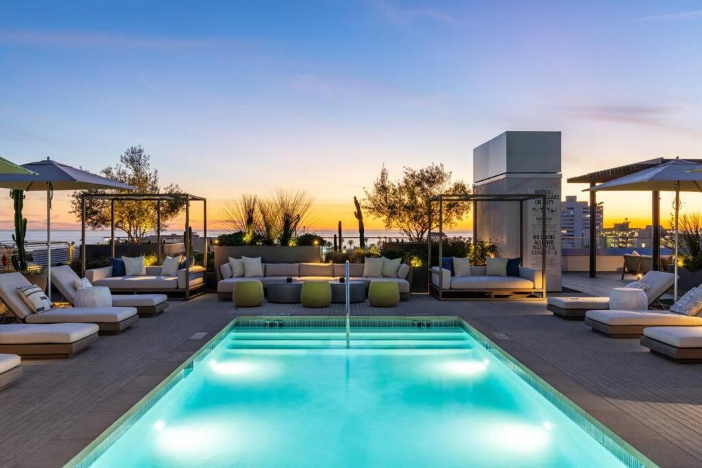 The Pearl Coast - Rooftop Pool, Gym Luxurious 2Br Santa Monica Los Angeles Luaran gambar